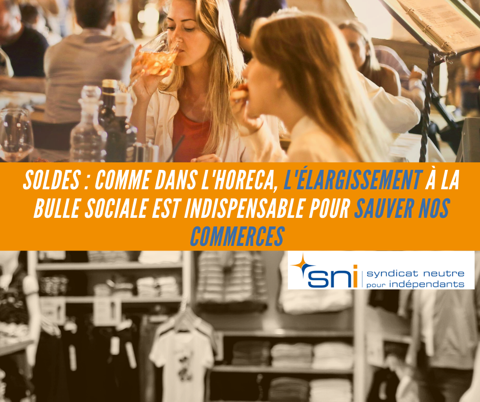 Pas la grande affluence pour le premier jour des soldes. Le SNI appelle le gouvernement à donner la possibilité de faire du shopping avec sa bulle